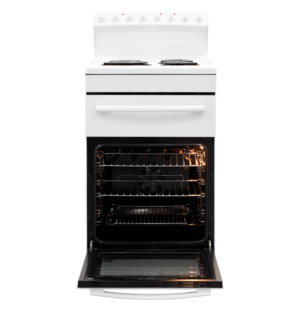 Parmco 540mm Freestanding Stove, Radiant Coil, Fan Oven