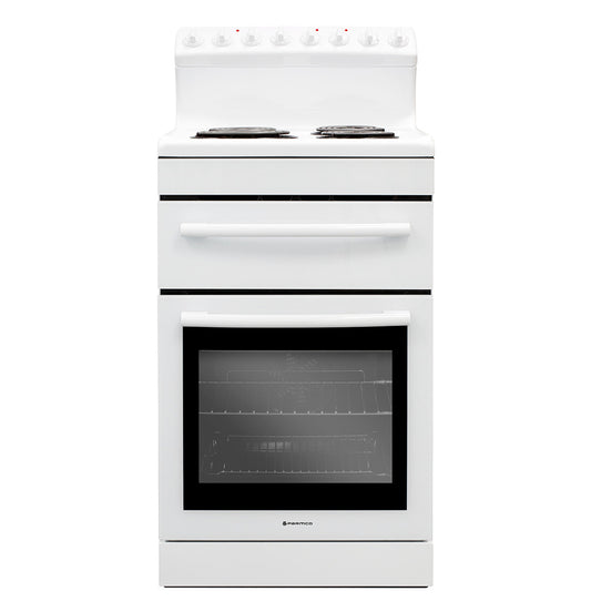 Parmco 540mm Freestanding Stove, Radiant Coil, Fan Oven