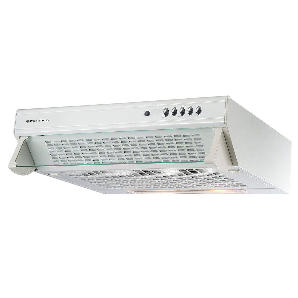 Parmco 600mm Caprice Rangehood, White